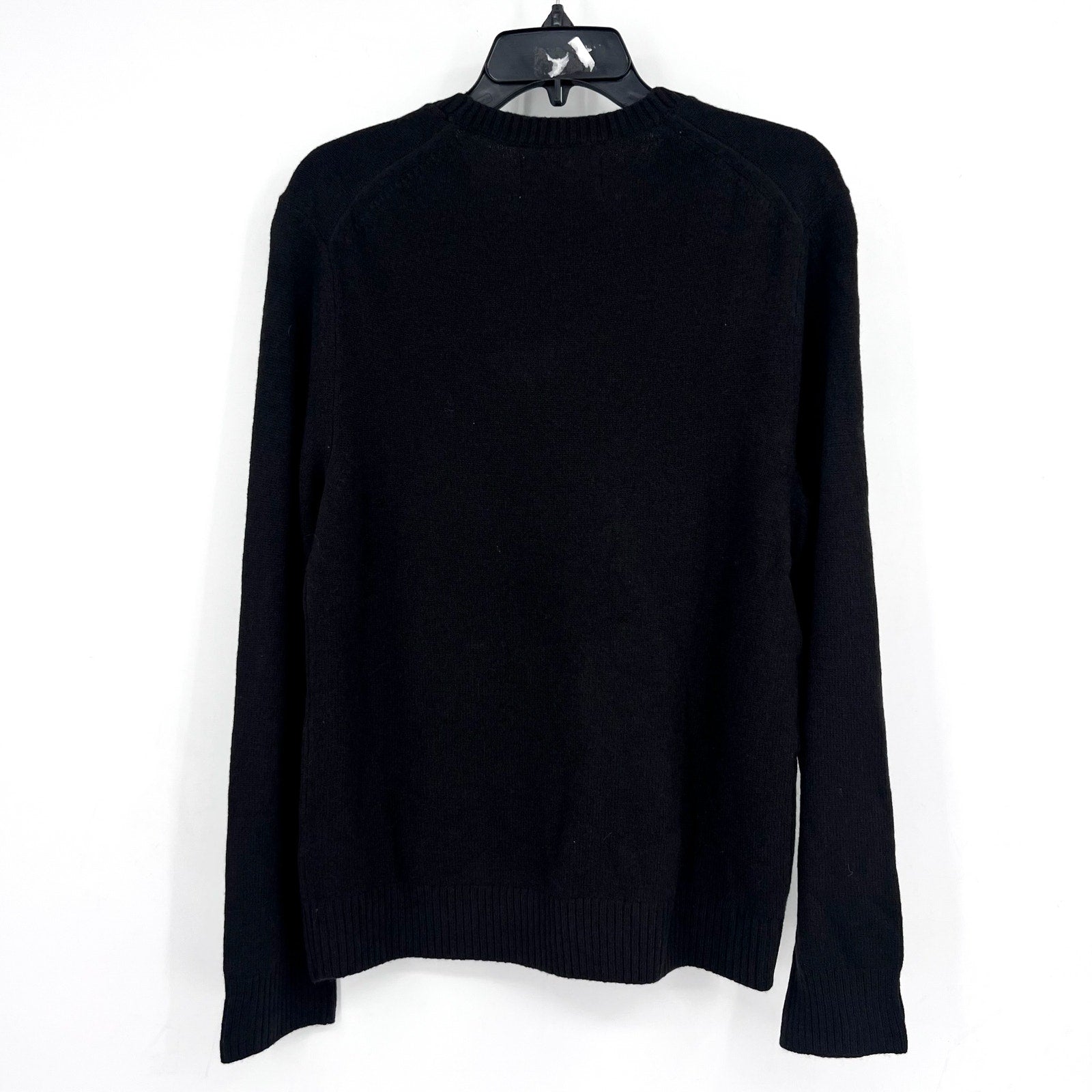 EVERLANE Men's Premium Merino Wool Sweater Small Black Crew Neck NWT