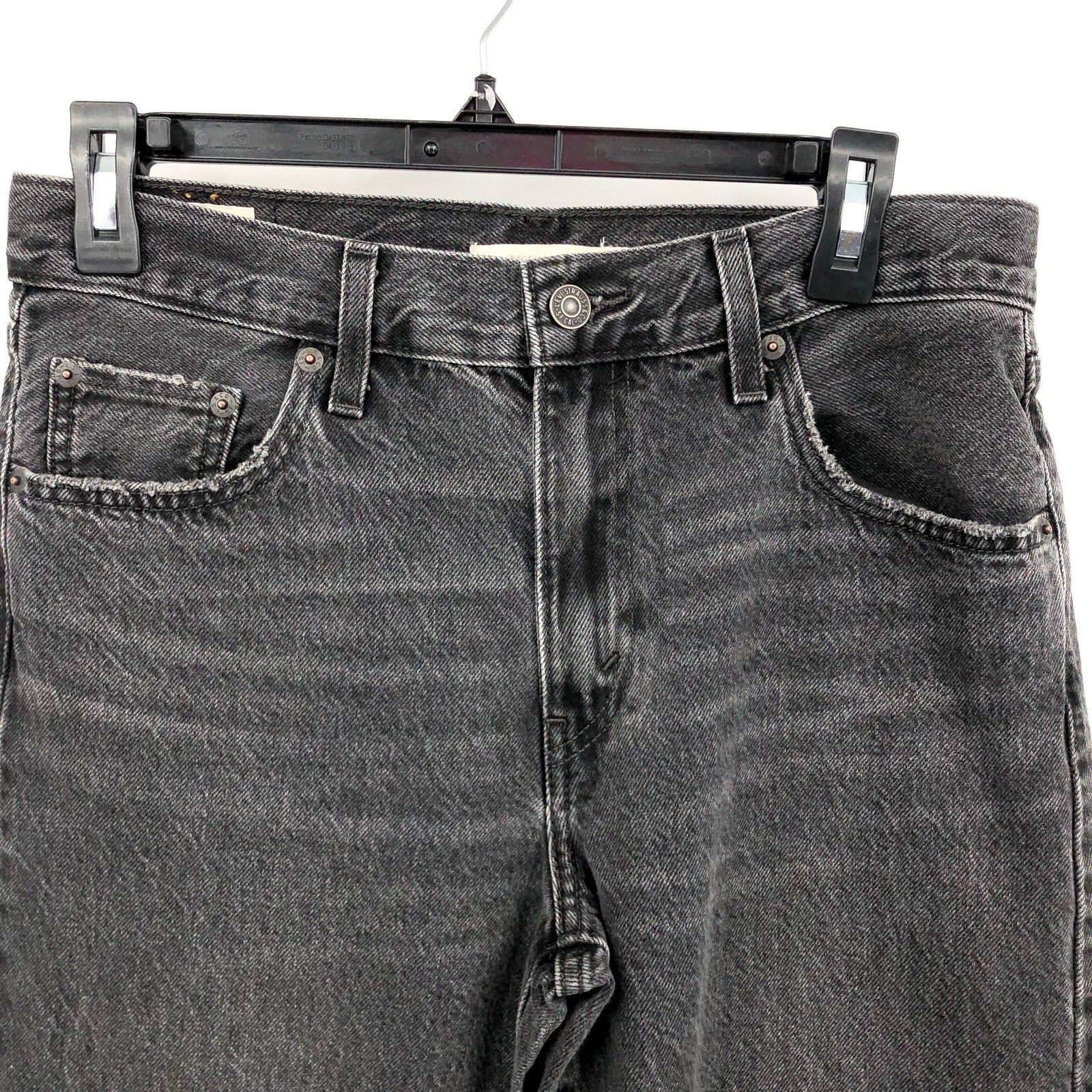 LEVI'S Women's Baggy Bootcut Jeans 27x31 US 4 Boot Barn Black A34950000 NWOT