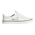 Cariuma x Peanuts Womens OCA Low Skate Sneakers Size 6 White Canvas Snoopy NIB