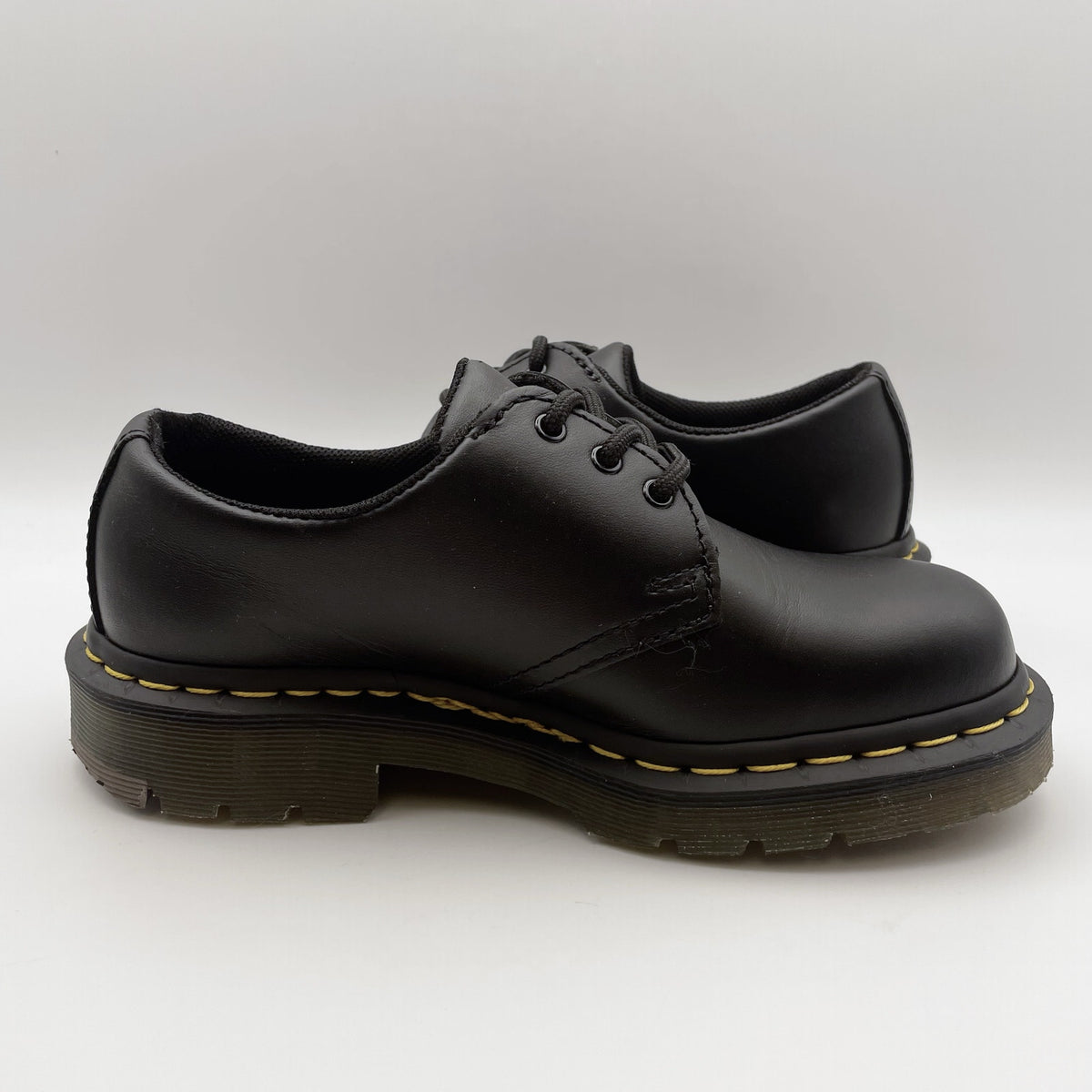 Dr. Martens Work 1461 Shoes Womens US 5 EU 36 Black Leather WR SR NIB