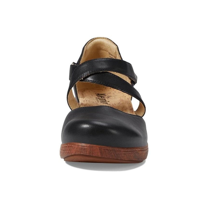 Alegria Womens Savina Clogs EU 37 US 7-7.5 Black Leather Slip Resistant NIB