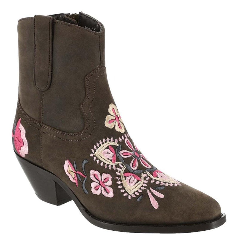Diba True Women Cains Ville Western Bootie Size 9 M Brown Multi Leather NWOB