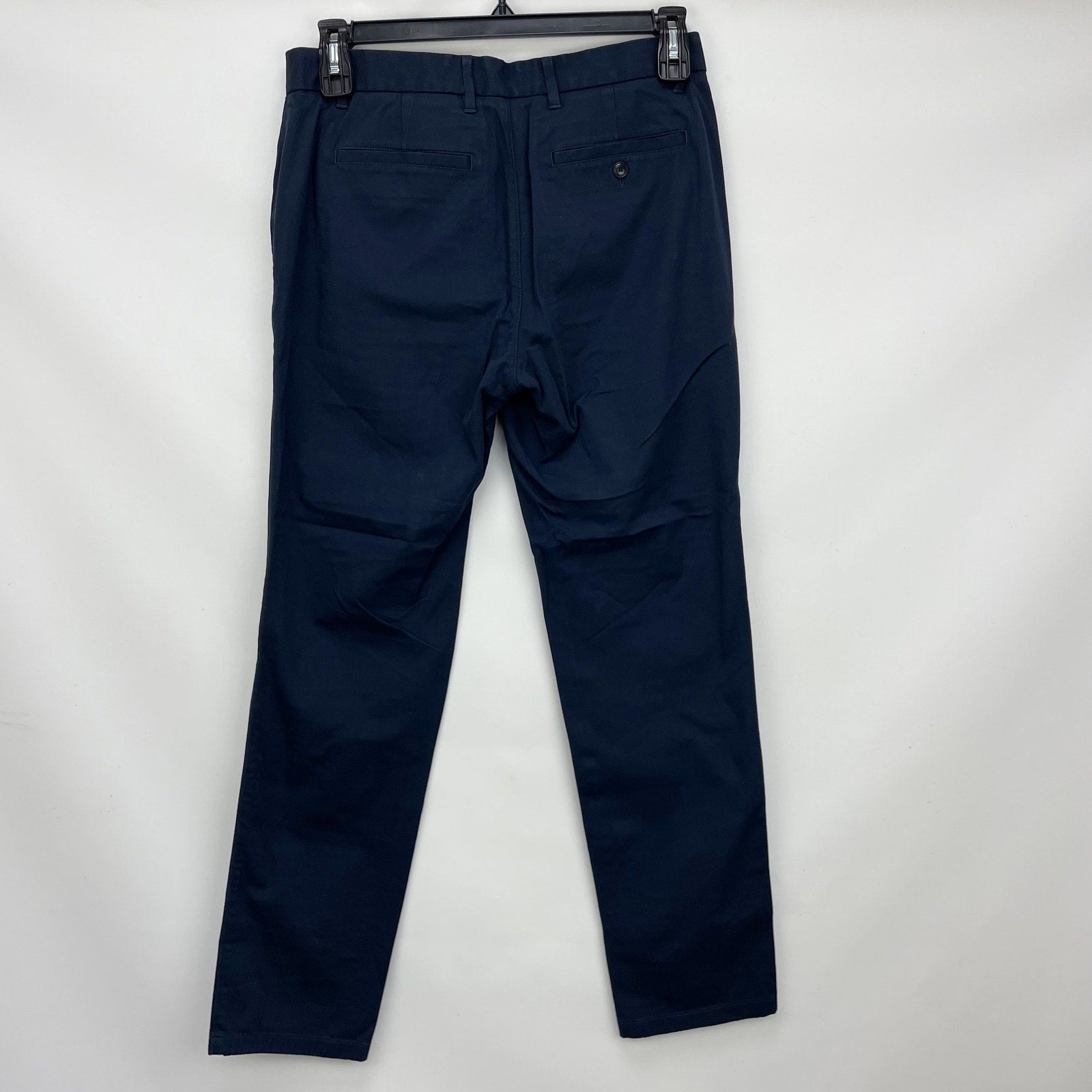 Everlane Mens Uniform Performance Chino Pants 31x30 Navy Blue Straight Leg NWT