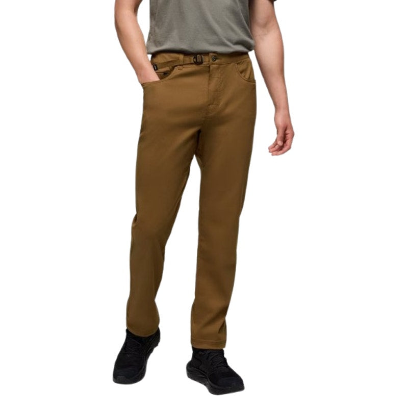PRANA Men's Stretch Zion Top-Out Pants XL 36-38" Sepia Tan Straight Leg NWT