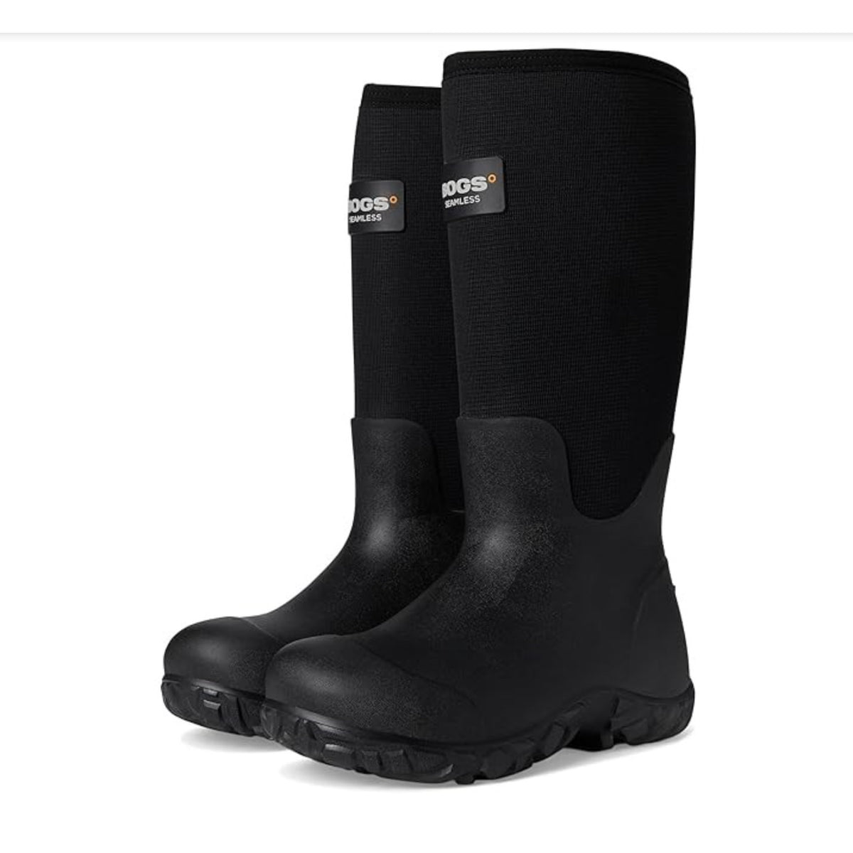 Bogs Men's Workman 17 Boots Size 9 EU 42 Black Comp Toe Insulated Waterproof NIB