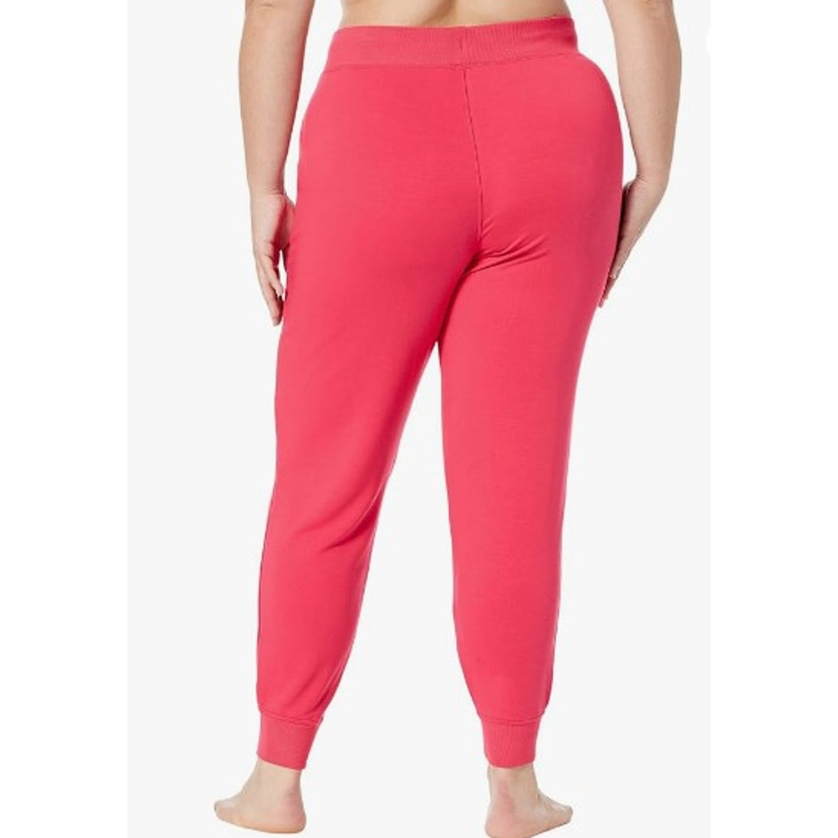 SKECHERS Women's GoLounge Restful Joggers Large Pink Coral Terry Sweatpants NWT