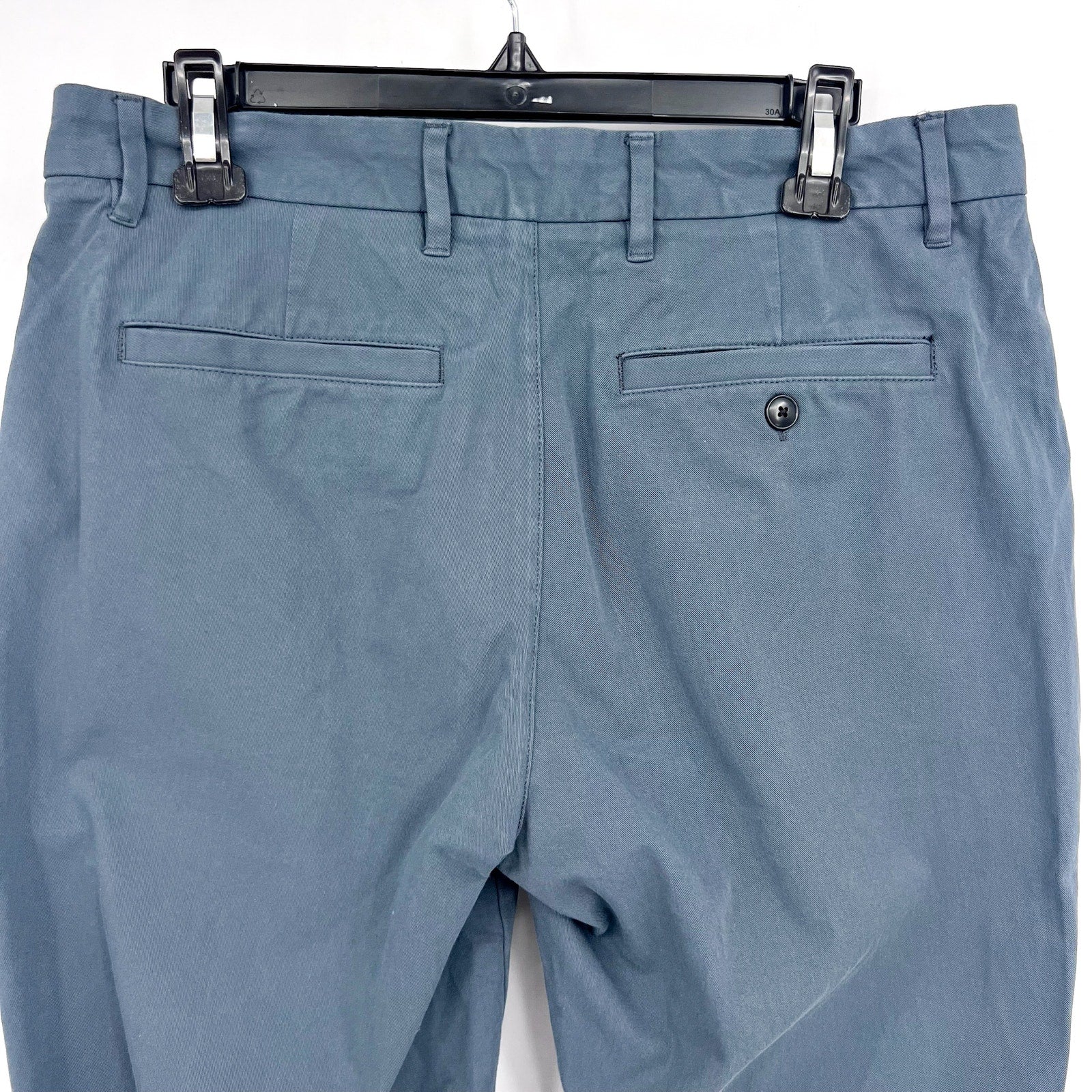 EVERLANE Men's Uniform Performance Chino 31x30 Blue Grey Slim Fit Pants NWT