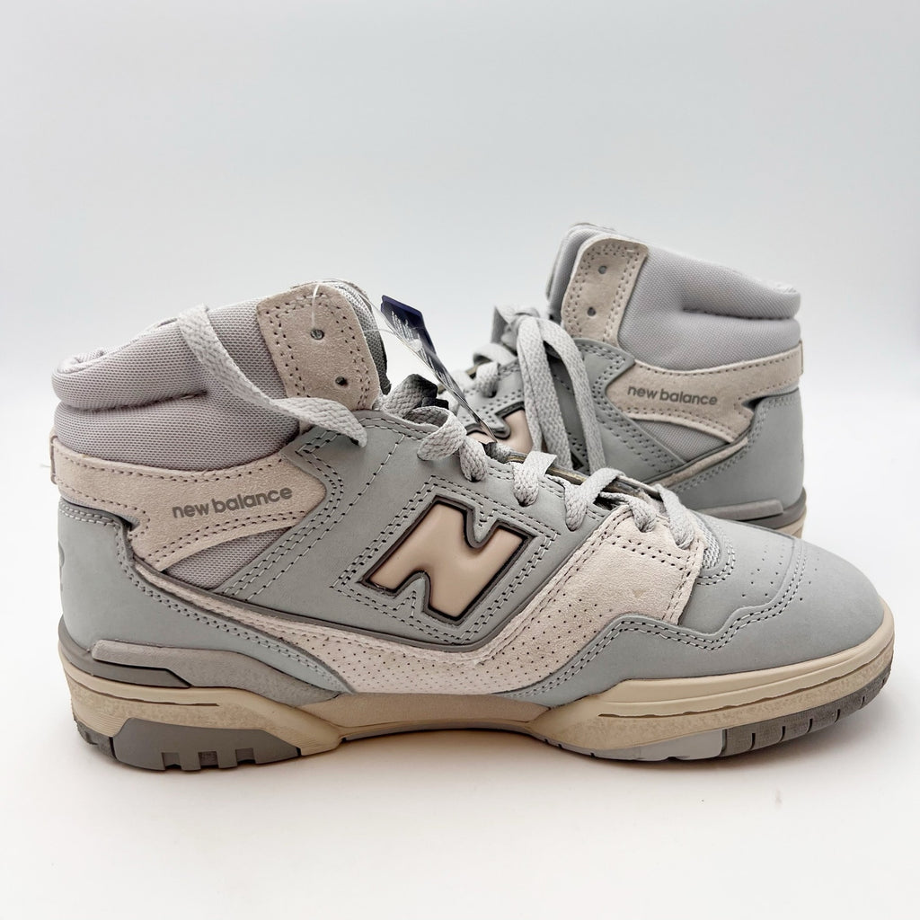 New Balance Mens 650R Hi Top Sneakers Size 6.5 D Blue Multicolor Leather NWOB