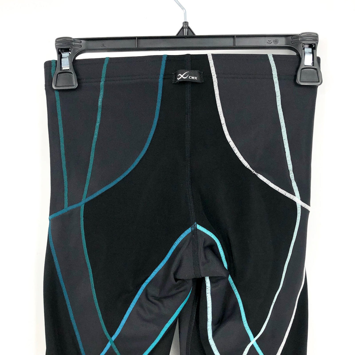 CW-X Women's Endurance Generator 3/4 Compression Tight XS Black/Deep Lake NWOT