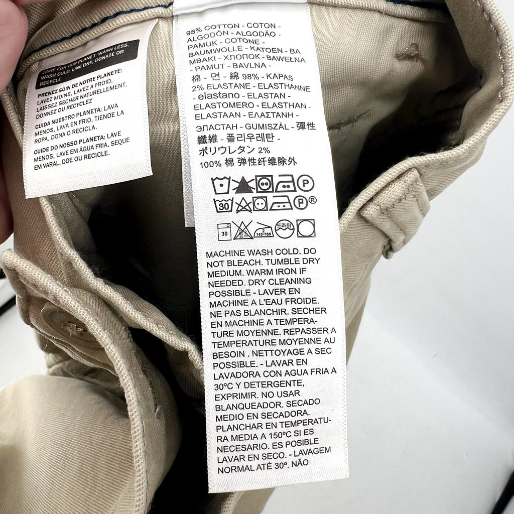 LEVI'S Men's XX Standard Taper Chinos 34x34 Tan True Chino Pants 85226-0069 NWT