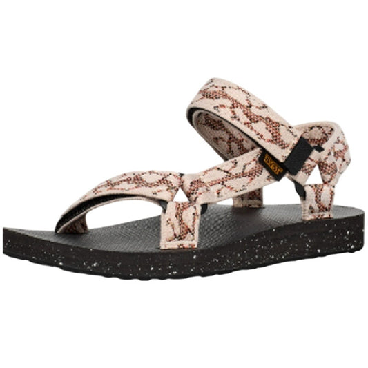 TEVA Womens Original Universal ReLoop Sandals US 8 EU 38 Natural Black NIB