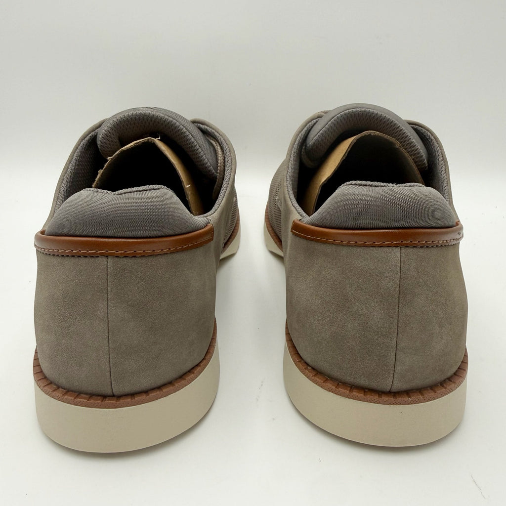 Dr. Scholls Mens Sync Oxford Shoes Size 13 M EU 47.5 Grey Knit Faux Leather NIB