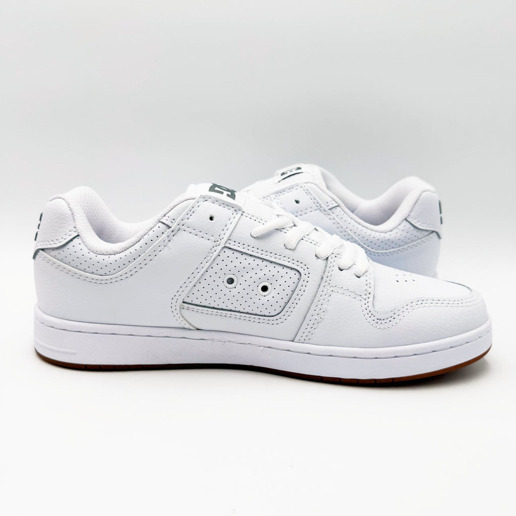 DC Mens Manteca 4 Skate Shoes Sneakers Size 9.5 EU 42.5 White Battleship NWOB