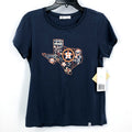 47 BRAND Womens MLB Houston Astros Cooperstown Dual Club T-Shirt Medium Blue NWT