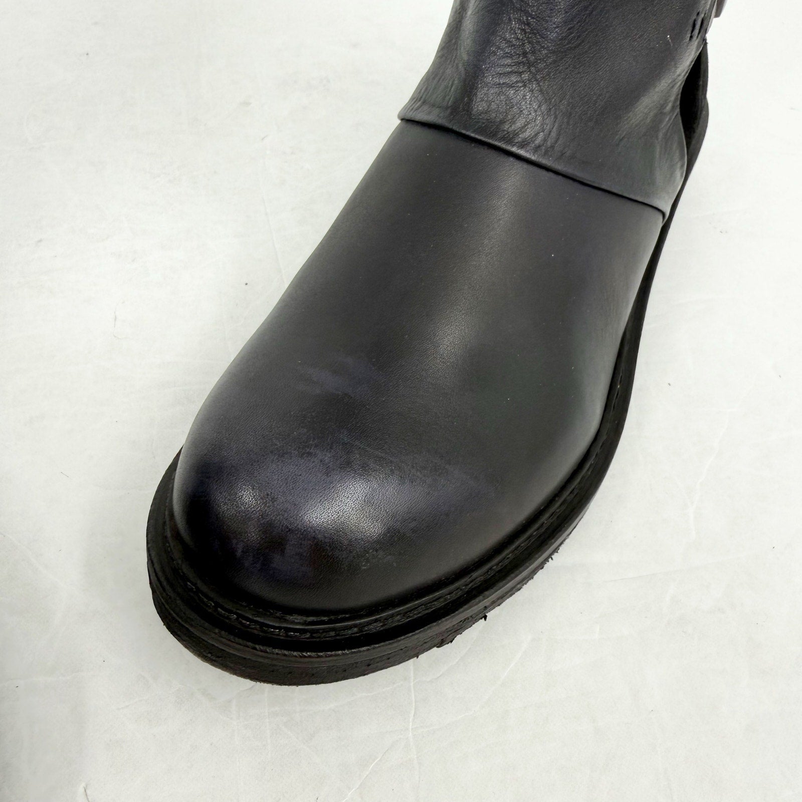 Vintage Foundry Womens Camila Bootie US 8.5 EU 39 Black Leather NIB