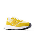 New Balance 370 Casual Sneakers Womens 8 WIDE Mens 6.5 EU 39.5 Yellow White NWOB