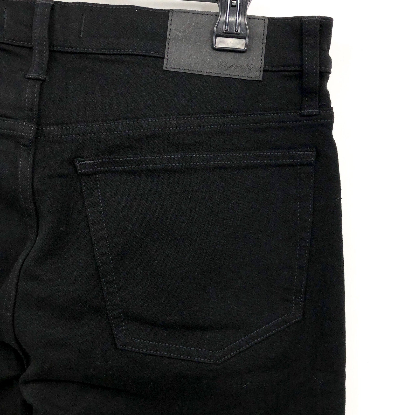 MADEWELL Men's Slim Jeans 33x32 Black Bainhart Wash COOLMAX Denim ND479 NWT