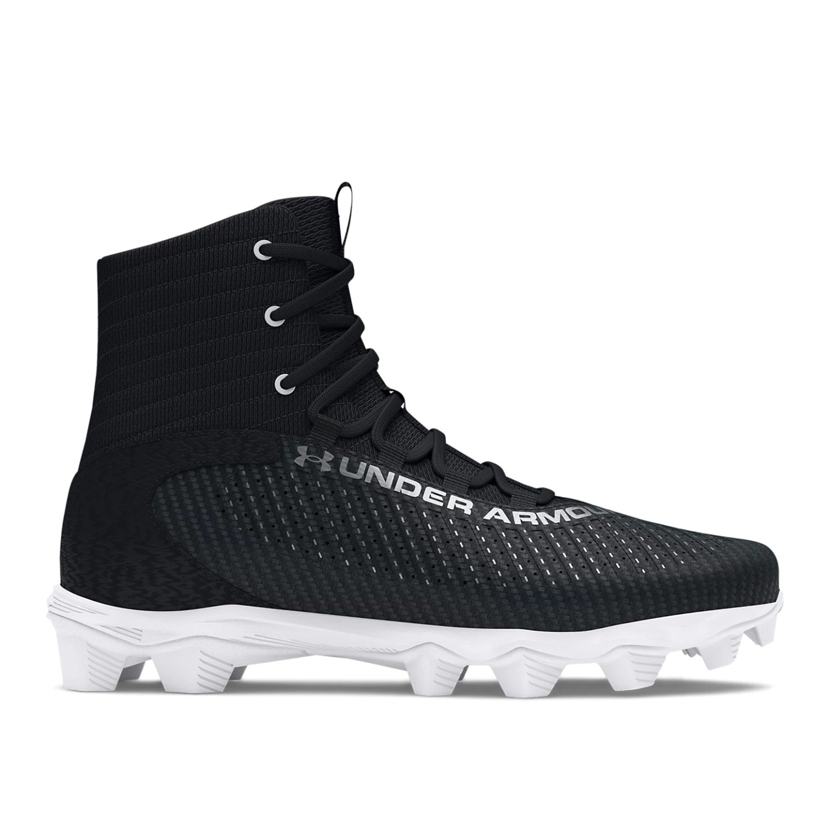 Under Armour Mens Highlight Fran RM 2.0 Football Cleats SIZE 10 Black White NWOB