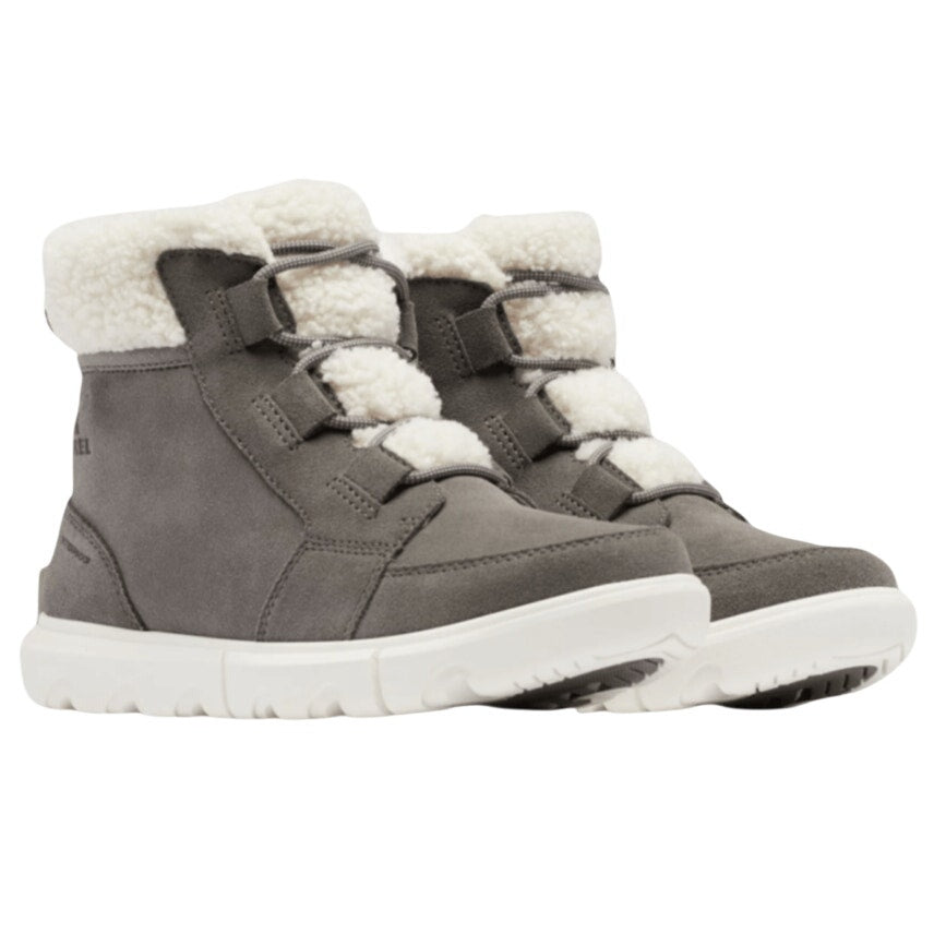 Sorel Womens Explorer Next Carnival Boots US 8 Gray Winter Waterproof NIB