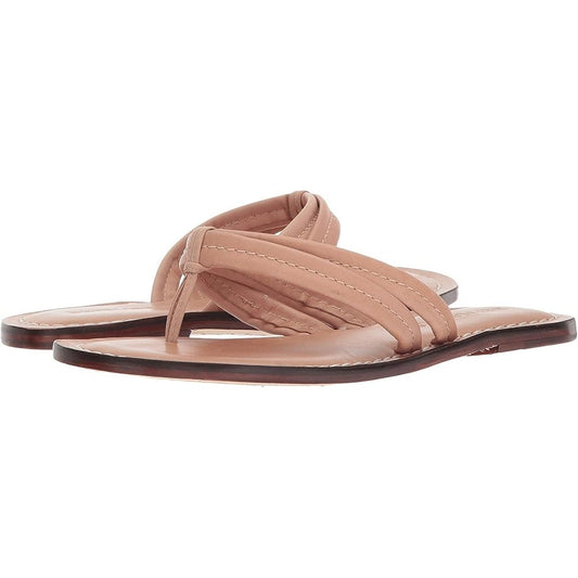 Bernardo Womens Miami Sandals US 8.5 M EU 39 Beige Tan Leather NIB