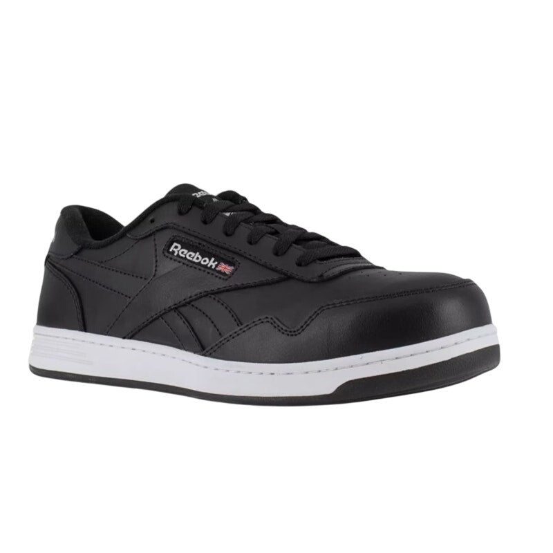 Reebok Mens Club Memt Work Sneakers Size 9.5 Wide Black SR Composite Toe NWOB