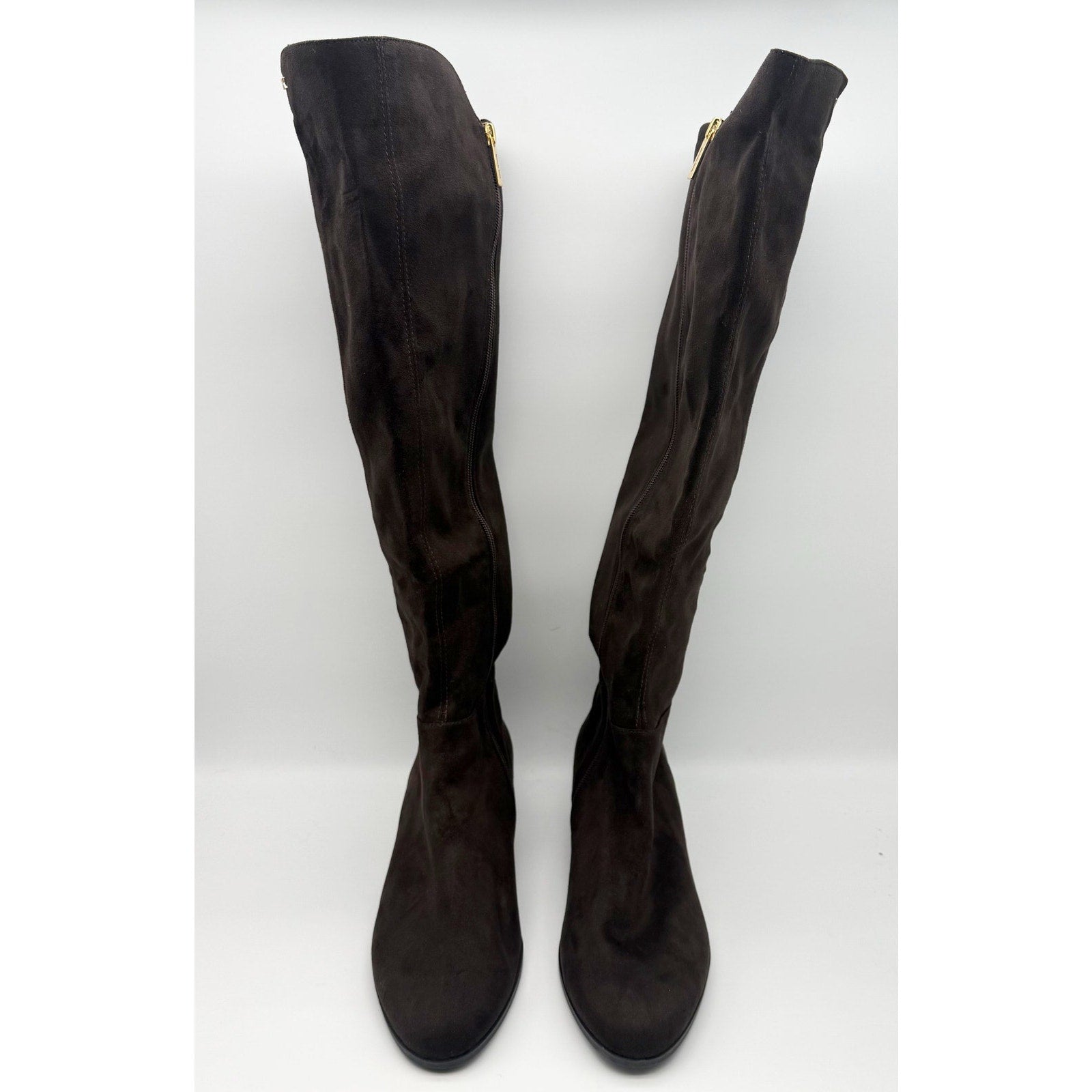 Michael Kors Womens Bromley Stretch Over-The-Knee Boot US 11 Brown NWOB