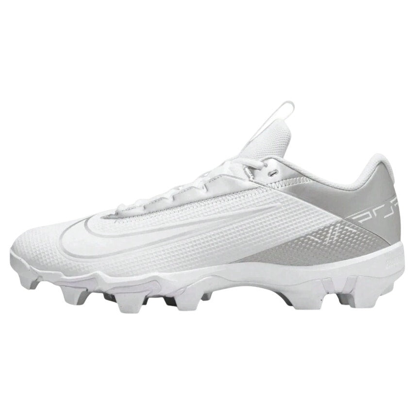 NIKE Mens Vapor Edge Shark 2 Football Cleats US 13 EU 47.5 White Silver NIB