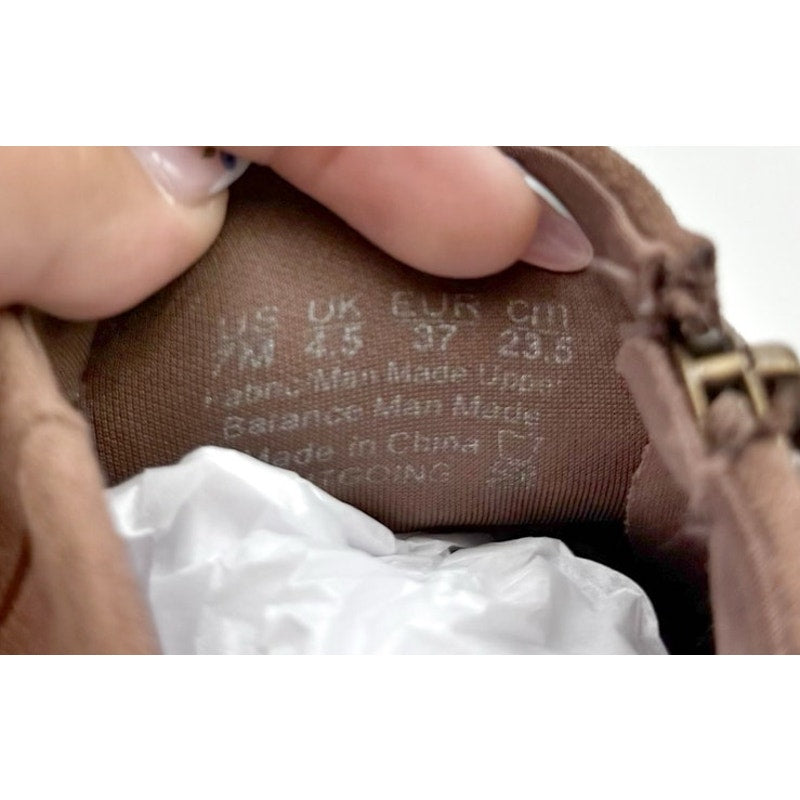 BZEES Womens Outgoing Ankle Booties Size 7 M EU 37 Brown Boots NIB