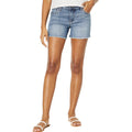 KUT FROM THE KLOTH Women's Gidget Fray Denim Shorts Size 4 Consolidated Blue NWT