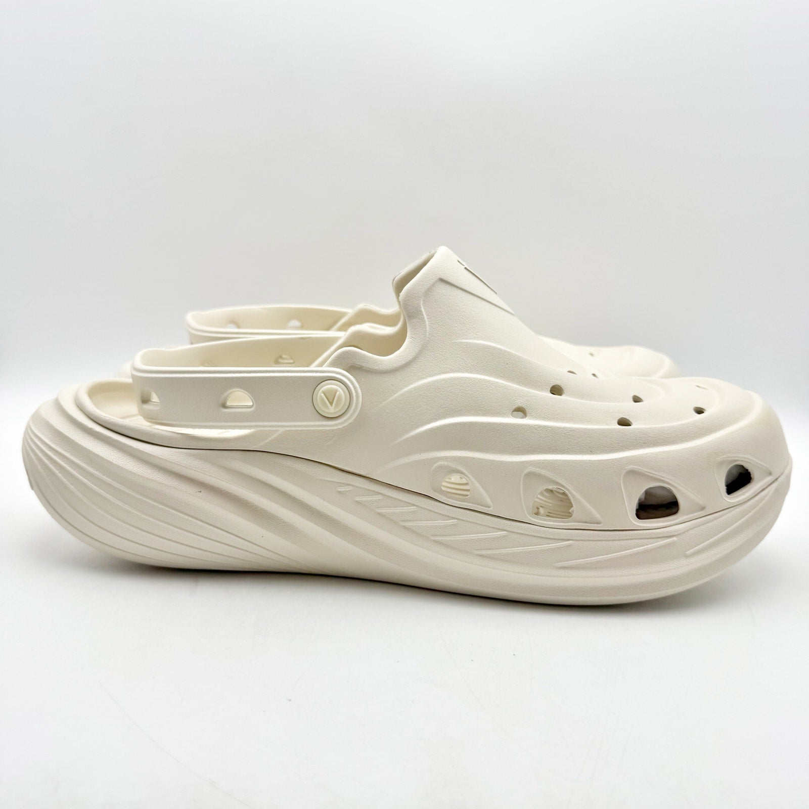 Vionic Wave X Clogs Womens 13 Mens 11 Off White Comfort NWOB