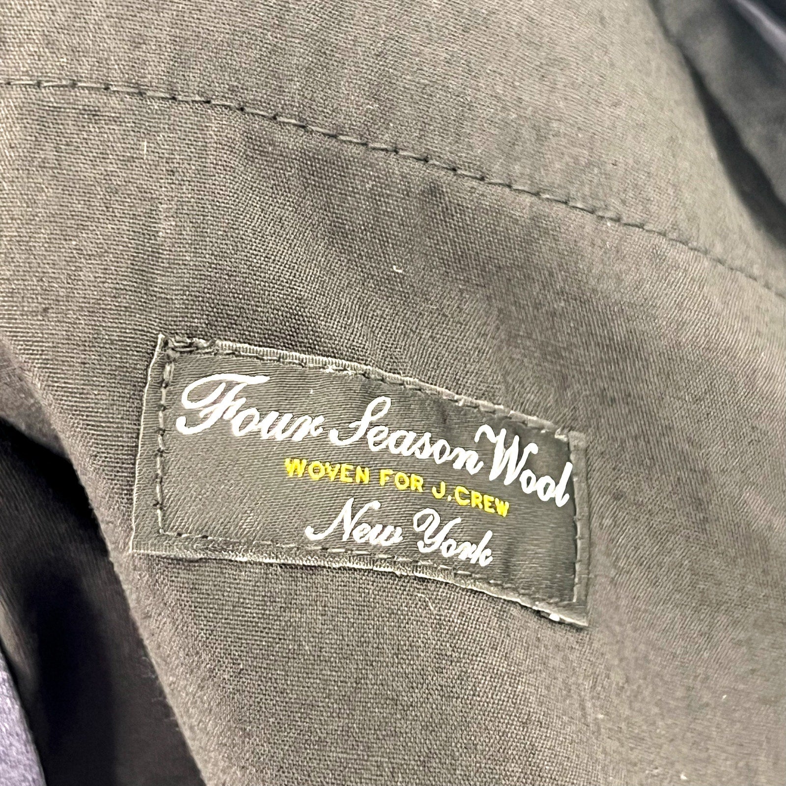 J.CREW Men's Bowery Slim-fit Pants 32x30 Charcoal Gray Wool Blend J6061 NWT