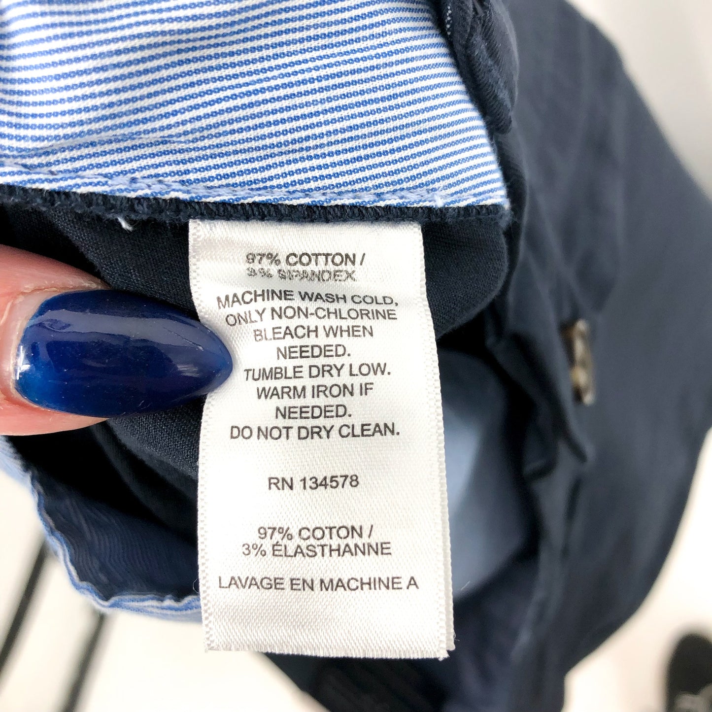 VINEYARD VINES Men's 9" Breaker Shorts Size 36 Navy Blue Chinos Flat Front NWT