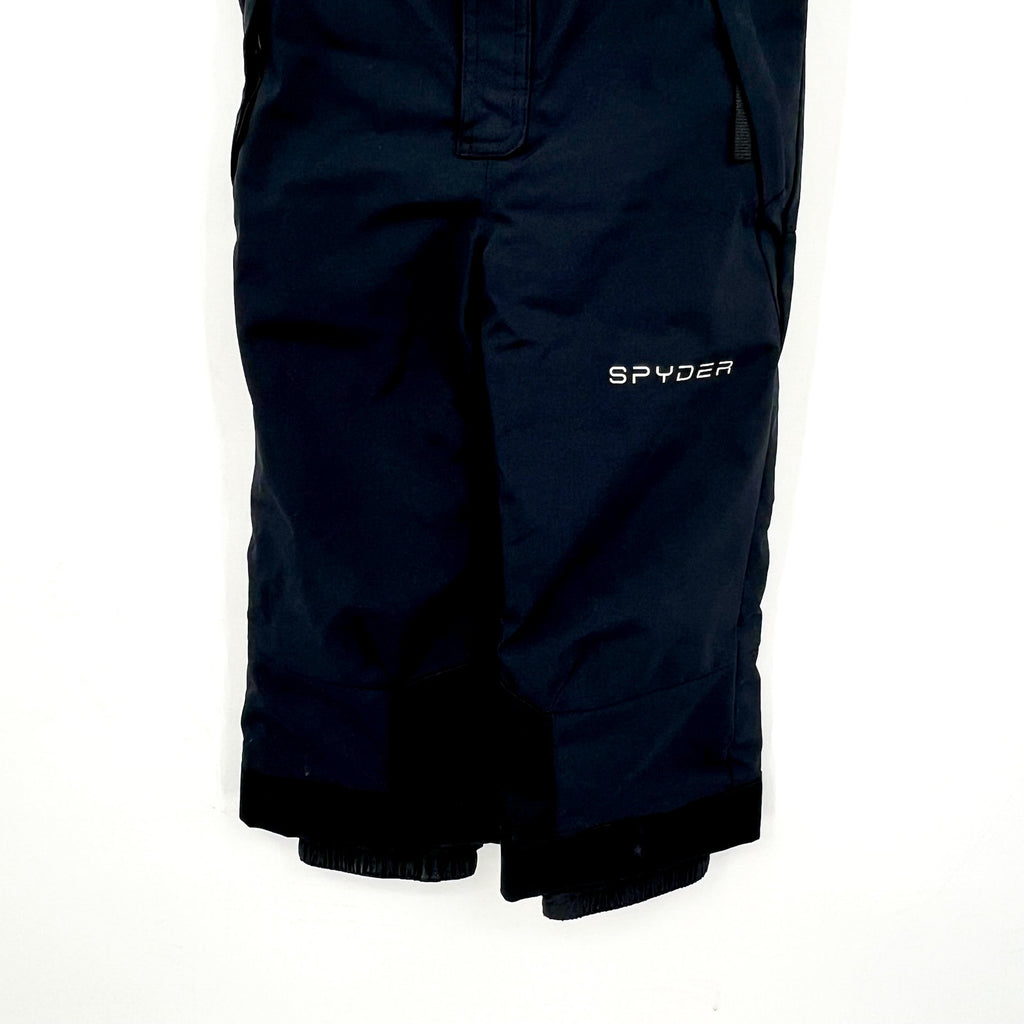 SPYDER Boys Expedition Insulated Ski Pants Size 5 Black & Vest Waterproof NWOT