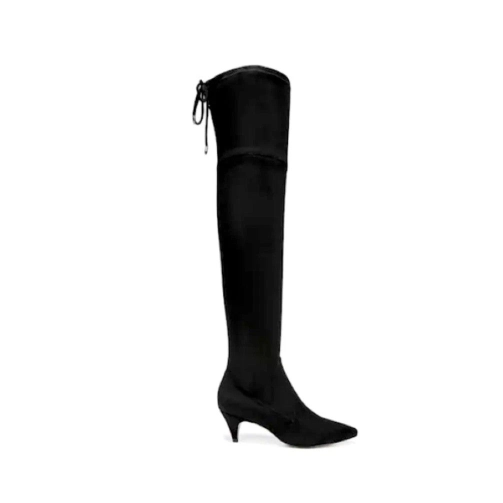 Sam Edelman Womens Kristie Over the Knee Boots Size 8.5 EU 38.5 Black NWOB