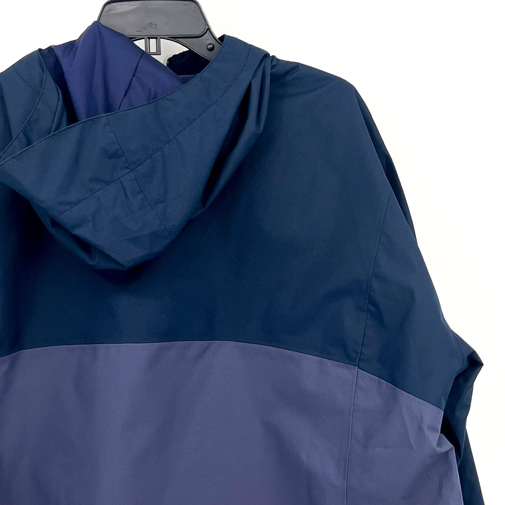 COLUMBIA Women's Hikebound II Rain Jacket XXL Navy Blue Waterproof NWT