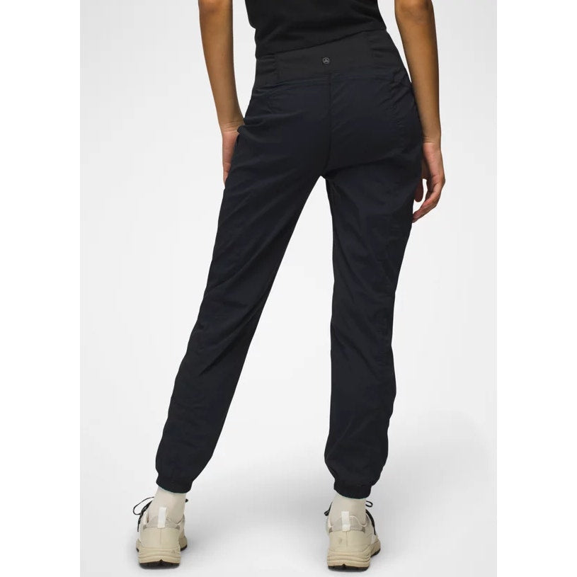 PRANA Women's Koen Jogger Pants Medium Black Mid Rise Elastic Waist NWT 2055081