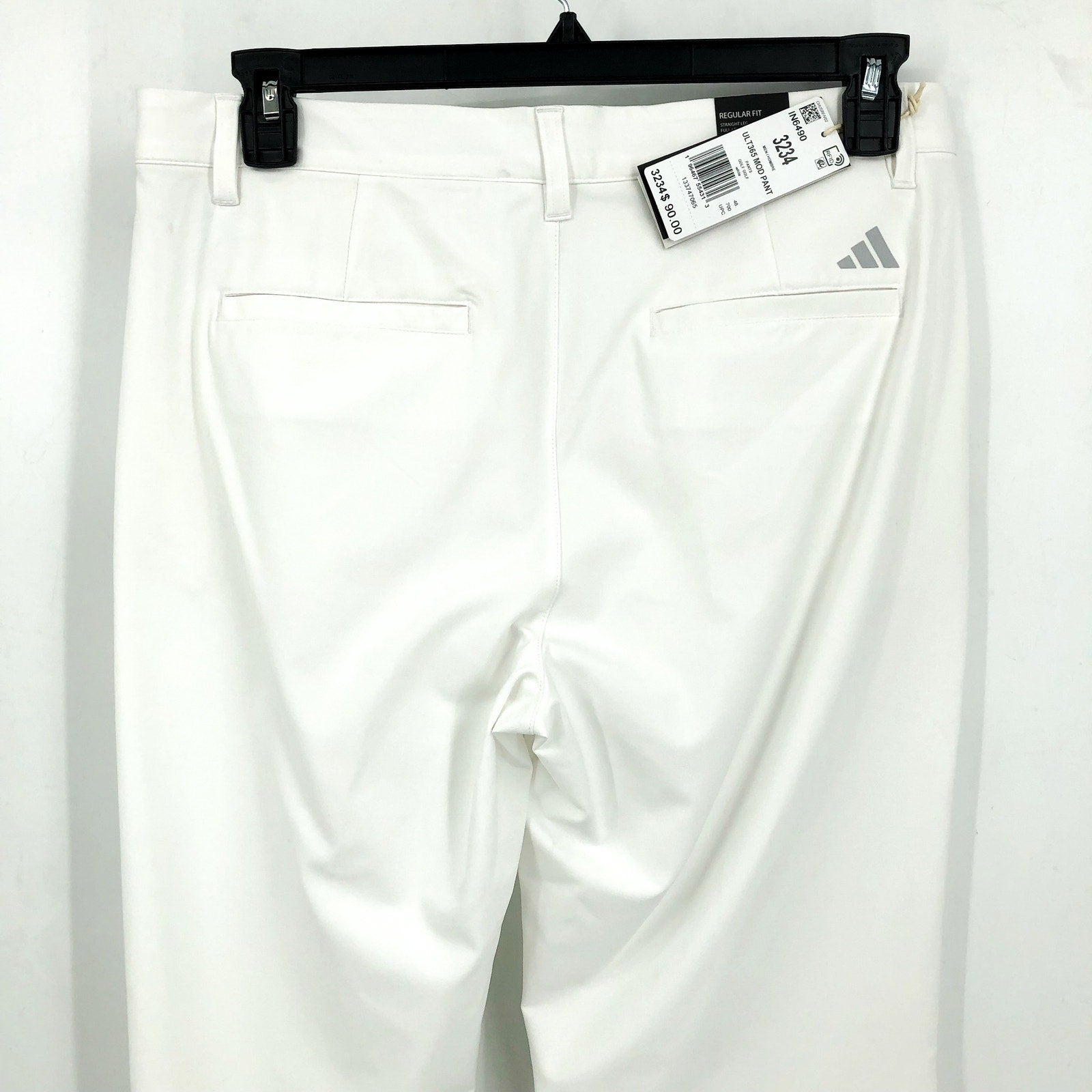ADIDAS Men's Ultimate365 Modern Golf Pants 32x34 White Stretch Twill NWT