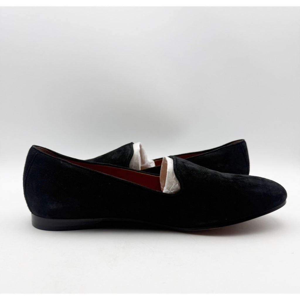 Vionic Women's Willa Flat Loafers Size 11 EU 42 Black Suede Slip On NIB