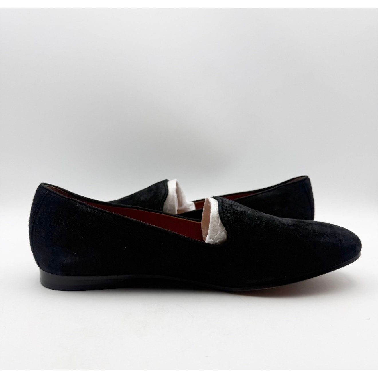 Vionic Women's Willa Flat Loafers Size 11 EU 42 Black Suede Slip On NIB