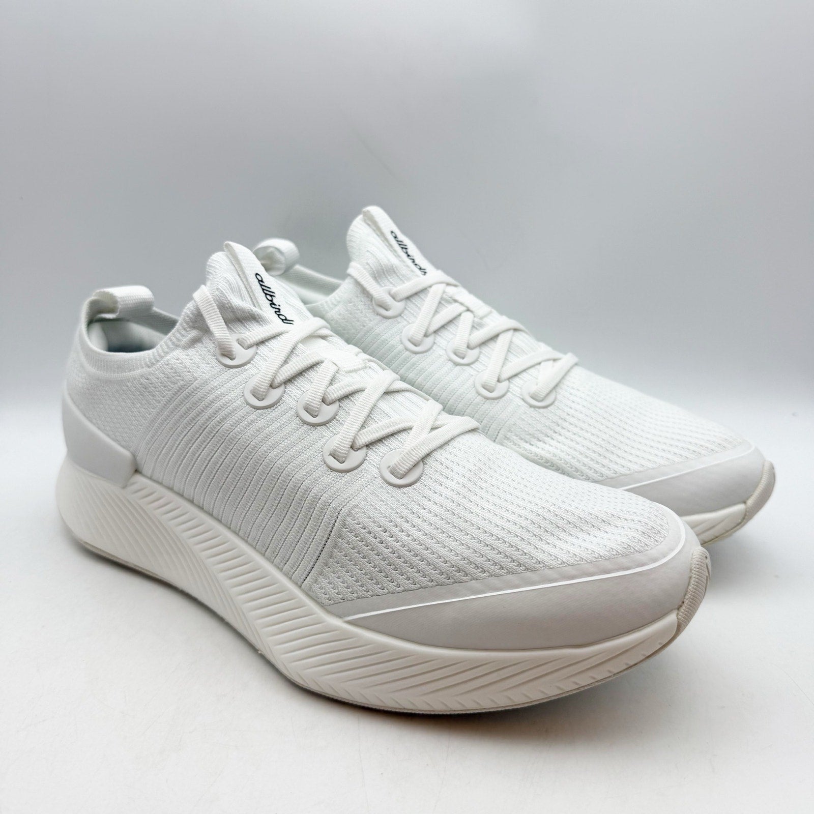AllBirds Mens Tree Glider Athletic Shoes Size 9.5 EU 42.5 White Sneakers NIB
