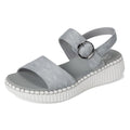 SKECHERS Womens Wilshire Boulevard Illusion of Love Sandals Size 9 Grey NIB