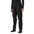 HELLY HANSEN Women's Vancouver Rain Pants Large Black Waterproof Windproof NWT