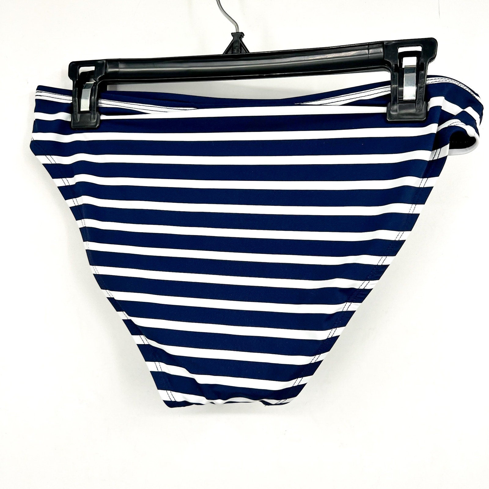 TOMMY BAHAMA Women's Coastline Stripe Hipster Bikini Bottom Small Blue White NWT