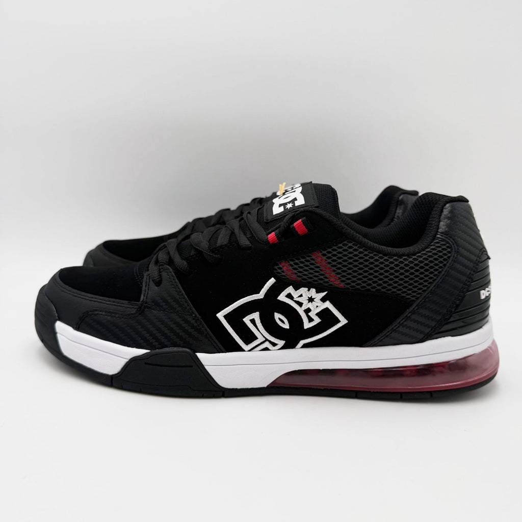 DC Mens Versatile Skate Casual Sneakers Size 11 EU 44.5 Black White Red NIB