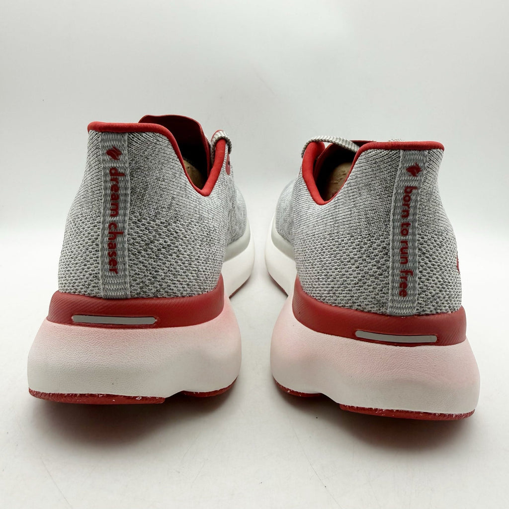 Rabbit Mens Dream Chaser Running Shoes Size 11 Gray Red Athletic Sneakers NIB