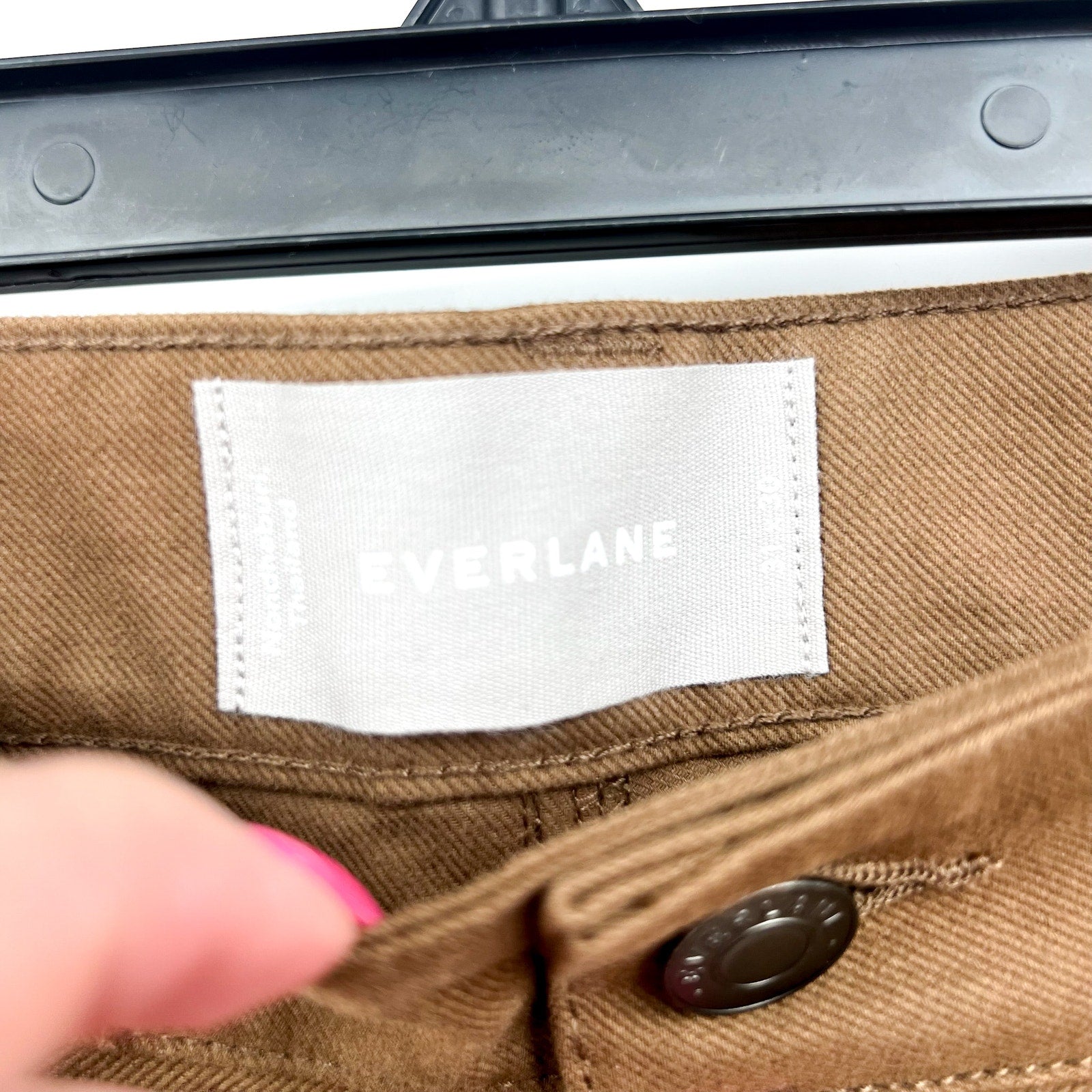 EVERLANE Men's Slim Fit 5-Pocket Pants 31x30 Tan Ochre Chino NWT