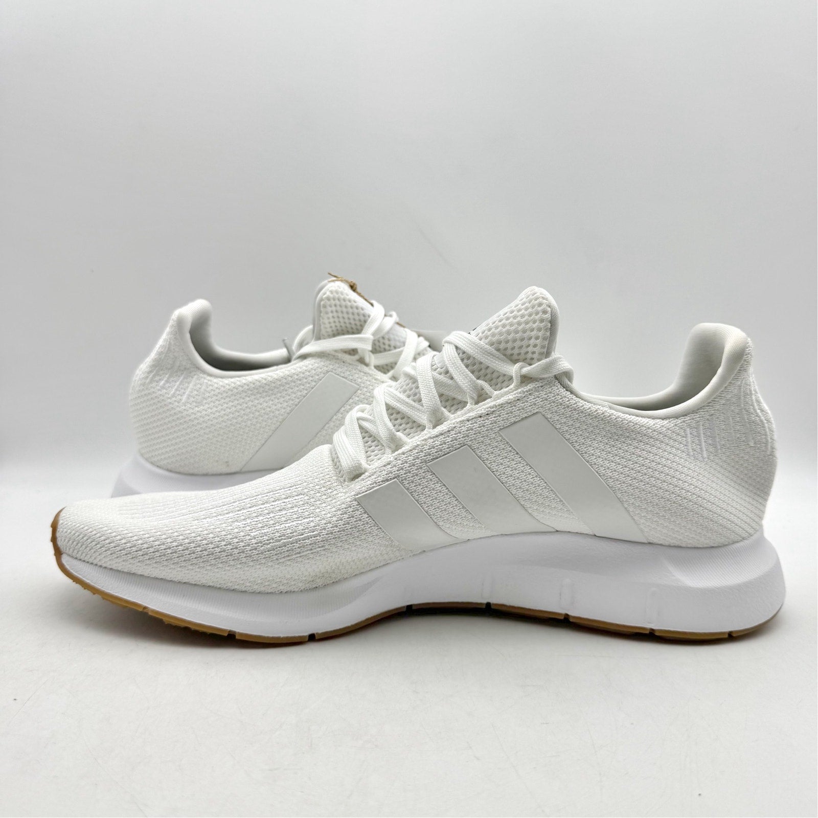 Adidas Mens Swift Run 1.0 Running Shoes US 12 White Athletic NWOB