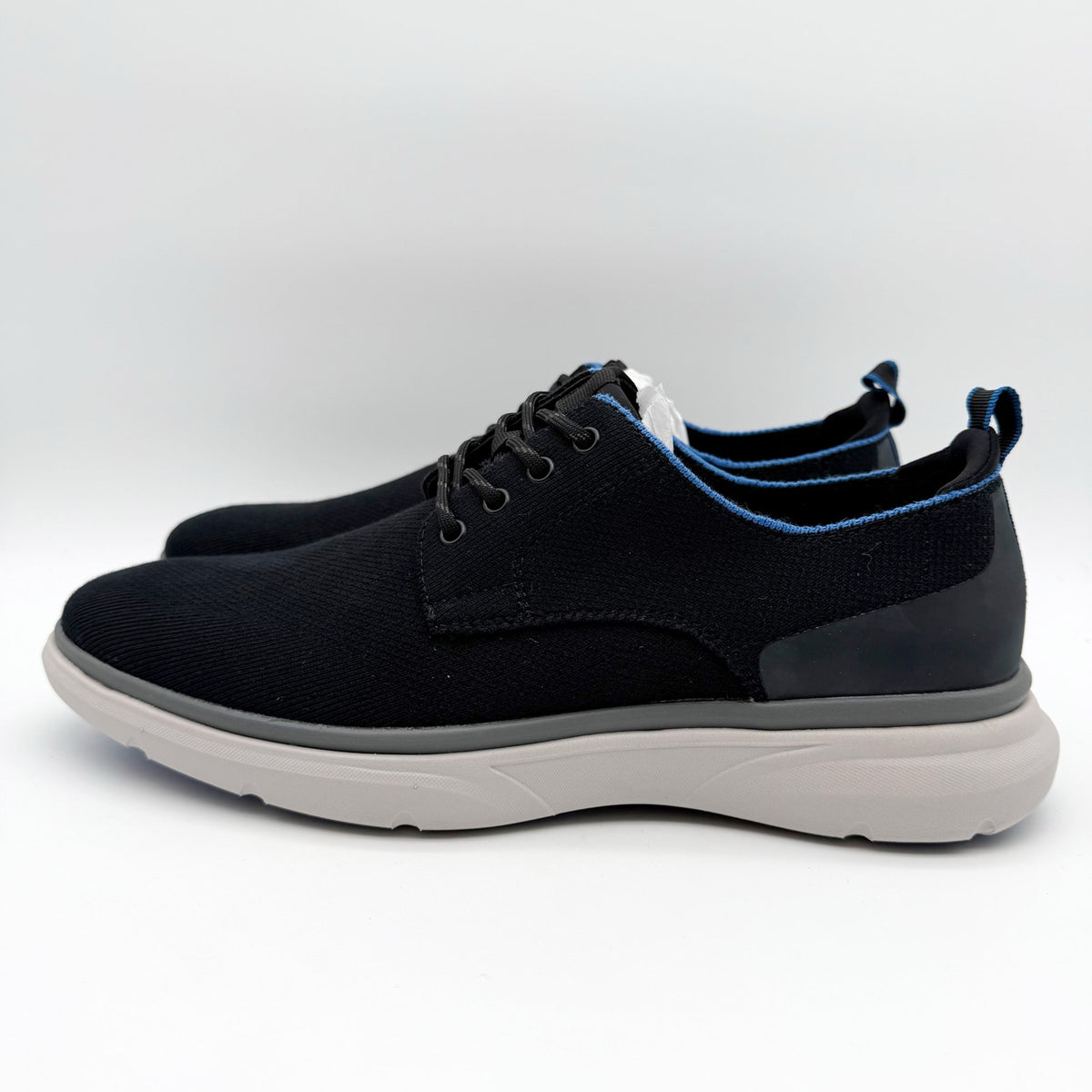 Vince Camuto Mens Tayden Oxford Dress Sneakers Size 10 EU 43 Black Knit NWOB