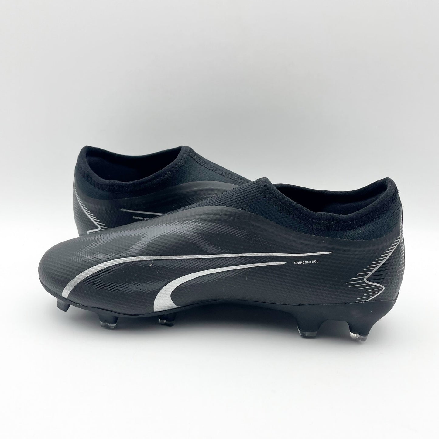 Puma Kids Ultra Match Laceless Firm Ground Soccer Cleats US 2.5 EU 34 Black