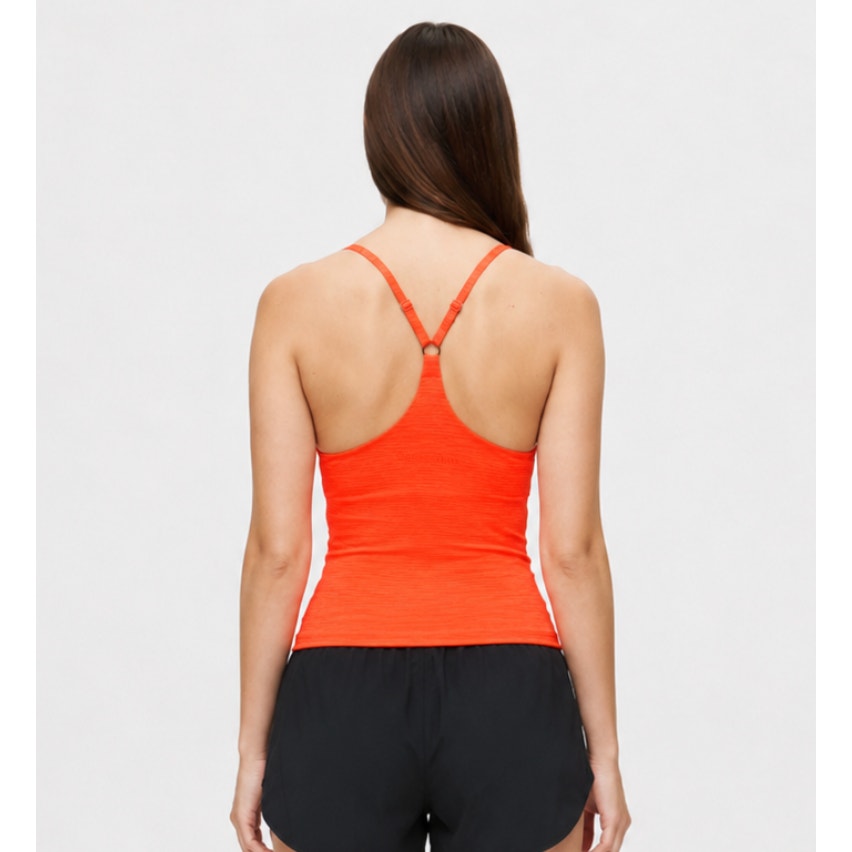 OUTDOOR VOICES women's TechSweat Move Free Tank Top XXL Orange Hot Coral NWT